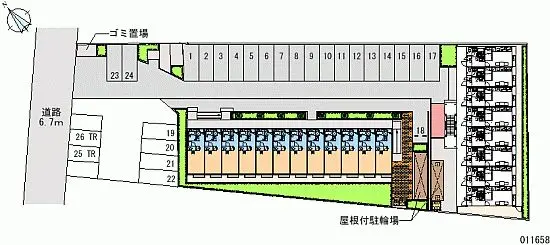 ★手数料０円★岸和田市磯上町４丁目　月極駐車場（LP）